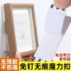 Ferramenta Mágica para Pendurar Quadros, Gancho de Parede Mágico Adesivo Sem Furos para Porta-Retratos de Casamento, Cola Mágica Adesiva Sem Deixar Marcas, Gancho Adesivo de Velcro para Porta-Retratos