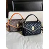 Bolso de Mano de Lujo Vintage Bolso Cuadrado Pequeño para Mujer 2026 Nuevo Primavera/Verano Bolso de Hombro Cruzado con Estampado Retro de Gama Alta