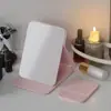 Espejo Pequeño Plegable Espejo de Maquillaje Portátil de Escritorio Puede Pararse Dormitorio de Estudiantes Maquillaje Escritorio Mini Portátil Hogar
