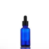 Frasco de Vidro Azul para Spot 20ml Frasco de Vidro Verde para Óleo Essencial 30ml Frasco Spray Frasco para Líquido Essencial Atacado