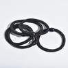 Cuerda para el cabello con cuentas negras duraderas, banda para el cabello elástica simple, banda para el cabello, banda para el cabello, tocado, venta al por mayor