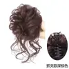 Bolas para pelucas naturales esponjosas temperamento perezoso anillo de peluca peluca de pelo de barba larga bolsa para pelucas accesorios para el cabello para fotografía de cheongsam