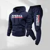 Conjunto de Sudadera con Capucha y Logo Personalizado Amazon Transfronterizo Sudaderas Unisex Moda Urbana Venta al por Mayor de Sudaderas Desde Una Pieza