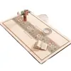 Mantel Individual Estilo Americano, Impermeable, Resistente al Aceite, Lavable, Resistente al Calor, Mantel, Lujo Ligero, Sensación de Alta Gama, Mantel para Mesa de Centro, Protector de Escritorio