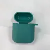 Funda Adecuada para Auriculares AirPods de 2ª Generación, Modelo Grueso de Apple de 2ª Generación con Hebilla, Cubierta Protectora de Silicona para Auriculares Bluetooth Integrado