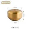 Bol de arroz de acero inoxidable de doble capa 304 estilo coreano con tapa, cuenco doméstico creativo para sopa, niños, cocina coreana, bol de kimchi