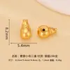 Pulseira original em prata 925 banhada a ouro Amorin Buda com contas de três vias, acessórios DIY, acessório cultural Bodhi Vajra