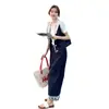 Conjunto de Moda Feminino Verão 2025 Redutor de Idade Versátil Confortável Melhorador de Qualidade Camiseta Regata Calça Wide-Leg Tendência