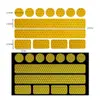 Pegatinas Reflectantes Transfronterizas para Coches, Vehículos Eléctricos, Motocicletas, Bicicletas, Pegatinas Decorativas para Coche, Pegatinas Luminosas de Advertencia, Pegatinas Anticolisión