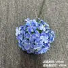 Coleção de Hortênsias 3D Flores Artificiais Flores Falsas Pequena Hortênsia para Exibição Modelo de Casamento Sala Decoração Suave Flores Artificiais