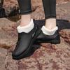 Botas de Lluvia de Corte Bajo para Mujer, Botas de Lluvia Bajas de Primavera y Otoño, Ropa Exterior de Moda, Zapatos Impermeables Antideslizantes, Zapatos Planos de Trabajo para Cocina Lavado de Autos, Zapatos de Goma