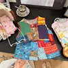 Traje de Algodón y Seda para Niños, Conjunto de Verano Delgado de Dibujos Animados sin Mangas, Agradable para la Piel y Transpirable, Se Puede Usar al Aire Libre, Conjunto de Dos Piezas (Chaleco)