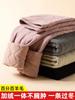 Pantalones Térmicos de Algodón Rellenos de Lana para Invierno, Resistentes al Frío, Forrados de Polar, Engrosados, de Alta Elasticidad, de Cintura Alta, Dropshipping del Noreste