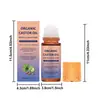 Aceite de Ricino Dorado Orgánico Aceite Roll-on para el Cuidado del Cuerpo Hidrata, Nutre y Suaviza la Piel