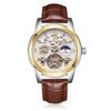 AOKULASIC/Aogulas Explosions Relógio Mecânico Automático Multifuncional Esqueleto Tourbillon para Homens Tendência