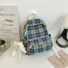 Mochila Novo Estilo para Mulheres, Pelúcia de Grande Capacidade, Bolsa Feminina Fofa de Desenho Animado, Bolsa Escolar Versátil para Deslocamento de Estudantes de Campus Transfronteiriço