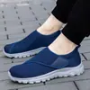 Zapatos Sueltos de Otoño para Madres, Zapatos Ligeros y Transpirables para Personas Mayores, Zapatos Casuales para Caminar para Personas de Mediana Edad y Mayores, Zapatos Cruzados para Parejas