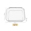 Estante Grill Multifuncional de Acero Inoxidable para Freidora de Aire, Estante Filtro, Estante para Cocinar al Vapor, Estante Deshidratador, Estante Enfriador, Cesta Escurridora, Set de Tres Piezas