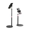 Suporte de Mesa em Aço Carbono para Transmissão ao Vivo de Tiro, Suporte para Celular/Tablet Rotativo Telescópico Ajustável, Suporte de Celular de Overhead