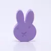 Bloque de Esponja de Maquillaje con Forma de Cabeza de Conejo Hecho a Medida de Fábrica, Polvera de Forma Especial, Súper Suave, No Absorbe Polvo, Se Puede Usar Tanto Seco como Húmedo, Se Puede Imprimir con Logo