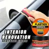 Cera renovadora de plástico kineshinex - kit de reparación multifuncional para coche - renovación de piezas de plástico, brillo interior
