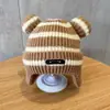 Gorro Infantil para Otoño e Invierno, Lindo y Adorable Gorro de Lana Tejida para Niños, Grueso y Cálido con Protección para los Oídos a Prueba de Viento para Niñas