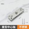 Bisagra Superior e Inferior de Acero Inoxidable de Alta Resistencia con Posicionamiento de Eje de Puerta Giratorio de 360 Grados Bisagra Oculta para Puertas de Madera y Puertas Invisibles