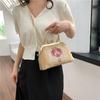 Bolsas para Mujer Transfronterizas Bolsas Bordadas Estilo Chino Bolsos Sencillos y Elegantes para Mujer de un Solo Hombro Bolsos Cruzados con Solapa Bolsos