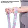 Faixa Elástica de Resistência para Yoga, Tira Elástica para Alongamento de Pilates e Dança, Cinta de Puxar Multifuncional para Treino de Iniciantes