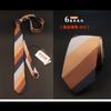 Versión coreana de la moda británica para corbatas de hombre estrecha moda de boda corbata de 6 cm 1200 puntadas poliéster fabricantes