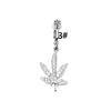 Set Gaby Ojo de Zircón Corazón Mariposa Perla Sin Perforación Anillo Falso para Ombligo Pinza para Ombligo Joyería para Piercing de Uña