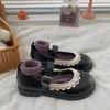 Estudantes japoneses jk uniforme sapatos primavera macio irmã faculdade estilo Mary Jane sapatos retro confortável pequeno couro sapatos mulheres