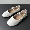 Otoño 2025 Nueva Moda Versátil Slip-On Banda Elástica Zapatos de Princesa para Niños Zapatos Planos para Niñas Venta al por Mayor para Comercio Exterior