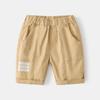 Pantalones de Niño Verano Sueltos Casuales Pierna Ancha Cortos Venta al Por Mayor Moda Japonesa y Coreana Shorts de Niño