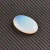 Piedra de Palma Popular Transfronteriza Piedra Cruda de Cristal Piedra de Jabón Piedra de Palma 45*30mm Cristal Rosa Masaje Spa Piedra de Energía Pieza de Mano