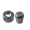 Sujetador de Herramientas para Motor de Husillo Portabrocas Collet ER25 Clip de Manga ER Portabrocas de Motor con Resorte Accesorios para Máquina de Grabado