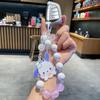 Cadena para Teléfono Acrílica con Cuentas Hecha a Mano Original Linda Accesorios Viento Ins para Niñas Pulsera DIY Llavero Colgante