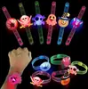 Novo Relógio Luminoso Criativo Dos Desenhos Animados com Flash Pulseira Pulseira Empurre Presente Infantil Mercado Noturno Tenda Pequenos Brinquedos