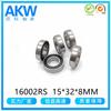 Fabricante Cixi 16002Rs 15*32*8mm Rodamiento Pulgada Caja de Cambios de Motor de Motocicleta Caja de Reducción