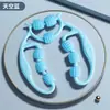 Masajeador de piernas para adelgazar muslos y pantorrillas, un dispositivo que utiliza pinzas circulares y rodillos para masajear y estimular los meridianos, promoviendo la pérdida de peso