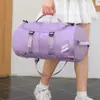 Mochila, Bolso de Hombro para Viaje de Natación, Bolso de Mano Versátil, Bolsa de Gimnasio, Bolsa Exterior con Separación Seco y Húmedo, Bolsa Portátil Resistente al Agua