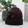 Gorros de Punto con Forro de Lana Seleccionados Cuidadosamente para Mujeres Mayores, Gorros de Lana Cálidos para Exteriores de Invierno para Señoras Mayores