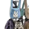 Lindo Felpa Nuevo Dibujos Animados Otoño Bolso Tote Grande de Hombro Estudiante Cruzado Versátil Ins Estilo Coreano Tendencia Ins