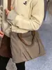 Bolsa de Lona Shuai Mi Home para Estudantes Universitários Mulheres 2026 Nova Casual para o Dia a Dia Grande Capacidade Ombro Único Transversal Bolsa Tote