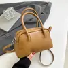 Bolso Pequeño Retro de Alto Valor para Mujer 2026 Otoño Nueva Llegada Bolso Boston de Mano Color Sólido Bolso Cruzado Personalizado Moderno