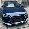 Modelos 17-20 Adequados para Modificação e Upgrade do Audi A3 para Kit de Carroceria Grande Rs3 Face Dianteira, Grade e Para-choque Rs3 Específicos para A3