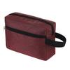 Bolsa de aseo para hombre portátil para viajes de negocios, bolsa cosmética de gran capacidad, bolsa de almacenamiento de viaje de tela Oxford impermeable, en stock