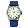 Relojes de Cuarzo Deportivos Casuales de Moda para Hombre con Correa de Nylon y Fecha