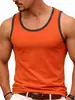 Colete de Secagem Rápida Europeu e Americano Transfronteiriço Masculino para Esportes de Verão, Fitness, Corrida, Exercício, Fino, Respirável, Secagem Rápida