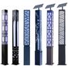 Luces Solares para Patio Exterior 2.3m 50-Vatios Iluminación de Jardín Camino Césped Vegetación Luces Led Cuadradas para Jardín